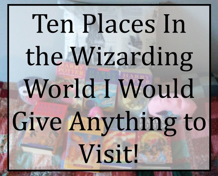 Ten Places in the Wizarding World